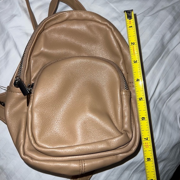 Small Beige mini Backpack! - Picture 2 of 5